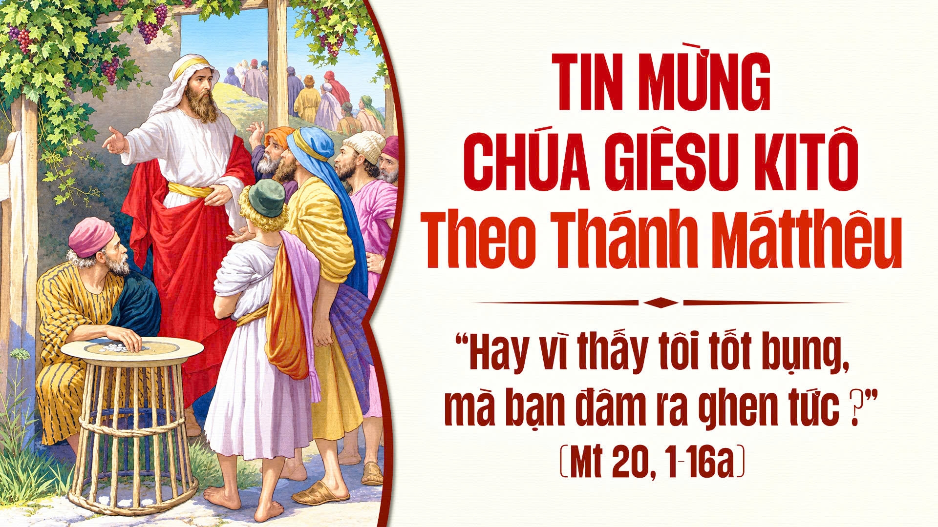 Lời nguyện chung | Chúa Nhật Tuần XXV Mùa Thường Niên - Năm A | Giáo Phận Phú Cường